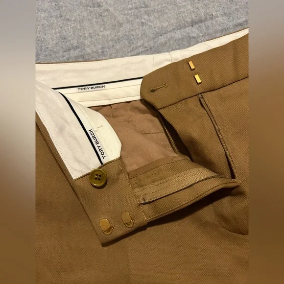 Tory Burch Phoebe Cropped Pants - Picture 4 of 9